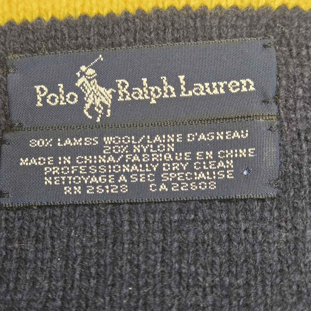 Polo Ralph Lauren Vintage Collegiate Stripe Scarf